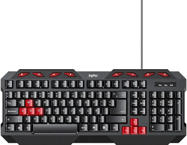 کیبورد سیمی USB INPHIC v610